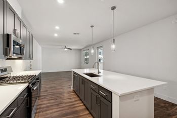 The Scottsdale Grand Apartments in Arizona Kitchen with Quartz Countertops